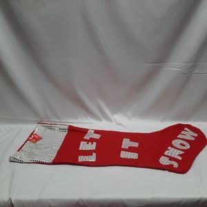 35" Let it Snow Stockings